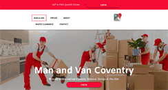 Desktop Screenshot of man-and-van-coventry.co.uk