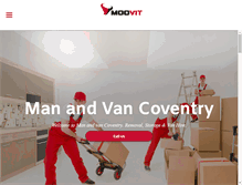 Tablet Screenshot of man-and-van-coventry.co.uk